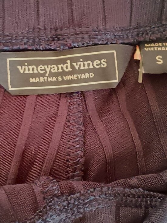 New Vineyard Vines Ribbed Pant, size S - Picture 5 of 9